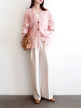 「アイテム（リング）」を使った、haushinkaさん（レディース・157cm）の冬コーディネート