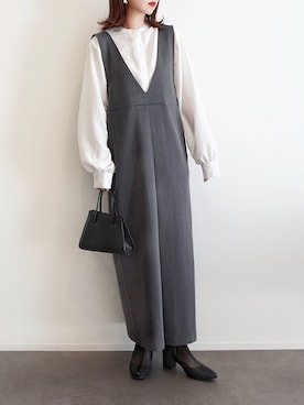 haushinkaさん（レディース・157cm）の冬コーディネート