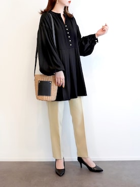 「crie conforto」｜haushinkaさん（レディース・157cm）の春コーディネート