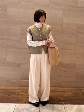 ERIさん（レディース・158cm）の冬コーディネート