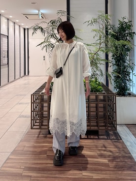 「URBAN RESEARCH ROSSO WOMEN（アーバンリサーチ　ロッソ）のアイテム」を使った、ERIさん（レディース・158cm）の春コーディネート