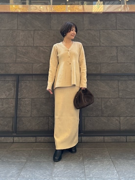 「URBAN RESEARCH ROSSO WOMEN（アーバンリサーチ　ロッソ）のアイテム」を使った、ERIさん（レディース・158cm）の秋コーディネート