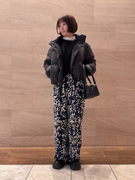 「URBAN RESEARCH ROSSO WOMEN（アーバンリサーチ　ロッソ）のアイテム」を使った、ERIさん（レディース・158cm）の冬コーディネート