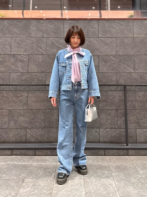 別注』Lee101×ROSSO NOCOLLAR SHORT JACKET（デニムジャケット