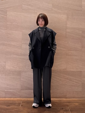 ERIさん（レディース・158cm）の冬コーディネート