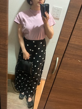 「YAHKI（ヤーキ）のアイテム（ショルダーバッグ）」を使った、blue blueさん（レディース・157cm）の夏コーディネート