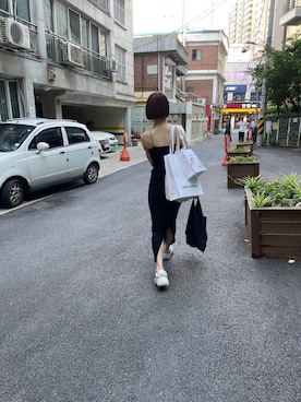 「アイテム（ワンピース/ドレス）」を使った、Rさん（レディース・164cm・30代）の夏コーディネート