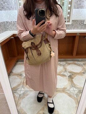 「アイテム（その他シューズ）」を使った、ハルカさん（レディース・158cm）の秋コーディネート