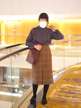 JCさん(レディース・168cm)の冬コーディネート