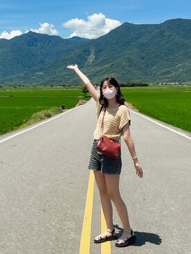 JCさん（レディース・168cm）の夏コーディネート