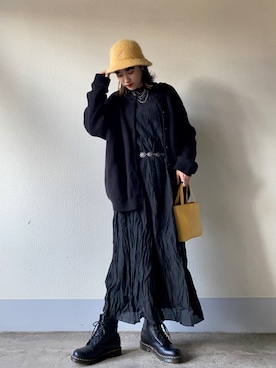 「Kitamura（キタムラ）のアイテム」を使った、なつさん（レディース・166cm）の冬コーディネート