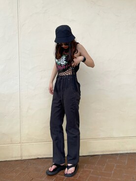 なつさん（レディース・166cm）の夏コーディネート