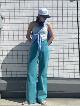 なつさん（レディース・166cm）の夏コーディネート