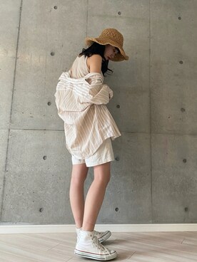 なつさん（レディース・166cm）の夏コーディネート