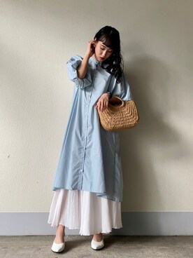 なつさん（レディース・166cm）の夏コーディネート