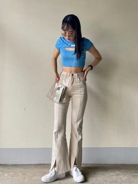 なつさん（レディース・166cm）の夏コーディネート