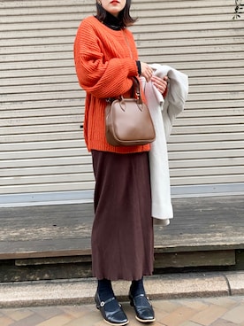 なつさん（レディース・166cm）の冬コーディネート