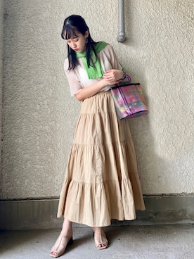 なつさん（レディース・166cm）の夏コーディネート