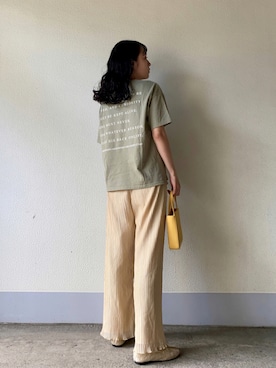 「Kitamura（キタムラ）のアイテム」を使った、なつさん（レディース・166cm）の夏コーディネート
