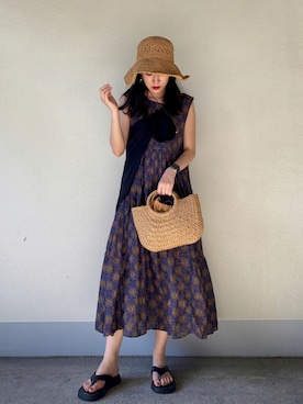 なつさん(レディース・166cm)の夏コーディネート