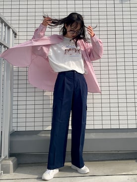 なつさん（レディース・166cm）の春コーディネート