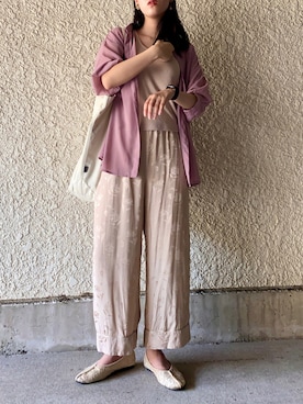 なつさん（レディース・166cm）の夏コーディネート