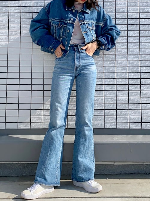 AZUL by moussy デニムジャケット デニムパンツ セットアップ-