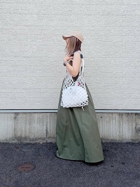 tanakaさん（レディース・150cm）の夏コーディネート