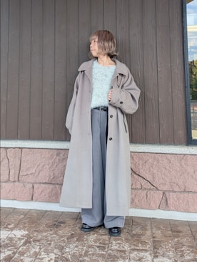 「スタッフコーデ」｜tanakaさん（レディース・150cm）の秋コーディネート