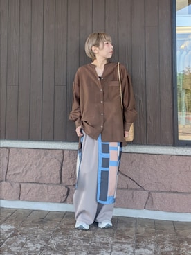 「スタッフコーデ」｜tanakaさん（レディース・150cm）の春コーディネート