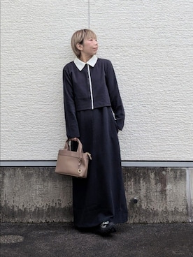「RODE SKO（ロデスコ）のアイテム」を使った、tanakaさん（レディース・150cm）の秋コーディネート