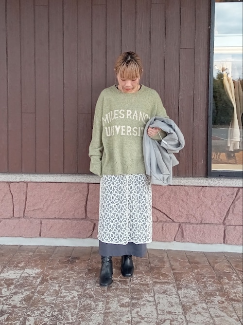 セール】ブークレビッグロゴニット（ニット/セーター）｜ITEMS