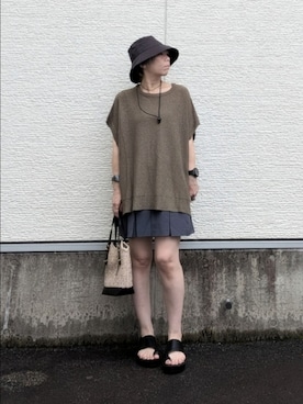 tanakaさん（レディース・150cm）の夏コーディネート