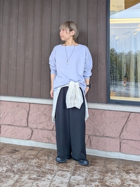 「スタッフコーデ」｜tanakaさん（レディース・150cm）の春コーディネート