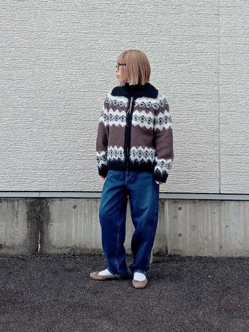 セール】シャギーカウチンニットカーディガン（カーディガン/ボレロ