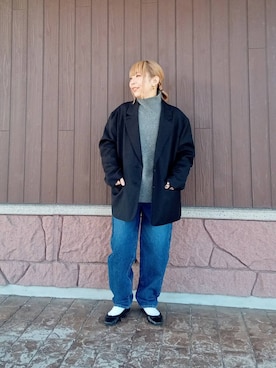 tanakaさん（レディース・150cm）の冬コーディネート