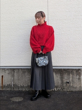 tanakaさん（レディース・150cm）の冬コーディネート