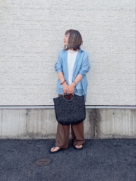 「suicoke（スイコック）のアイテム」を使った、tanakaさん（レディース・150cm）の夏コーディネート