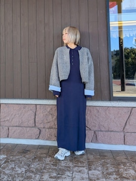 「ITEMS URBANRESEARCH（アイテムズ アーバンリサーチ）のアイテム」を使った、tanakaさん（レディース・150cm）の冬コーディネート