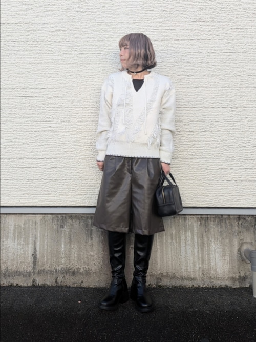 セール】ハーフレザーパンツ（その他パンツ）｜ITEMS URBANRESEARCH