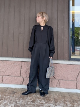 「スタッフコーデ」｜tanakaさん（レディース・150cm）の春コーディネート