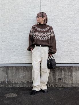 tanakaさん（レディース・150cm）の冬コーディネート