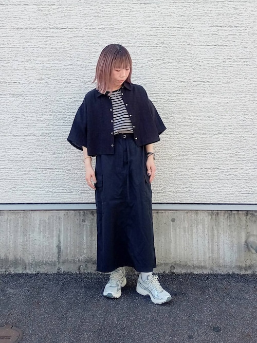 セール】ナイロンカーゴタイトスカート（スカート）｜ITEMS