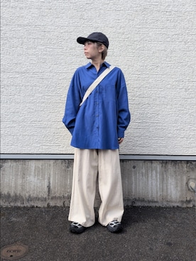 「スタッフコーデ」｜tanakaさん（レディース・150cm）の春コーディネート