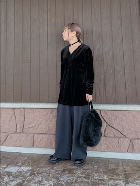 「スタッフコーデ」｜tanakaさん（レディース・150cm）の秋コーディネート