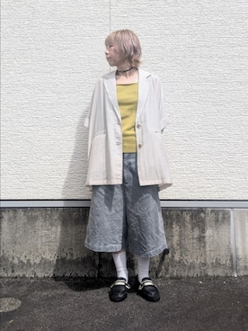 tanakaさん（レディース・150cm）の夏コーディネート