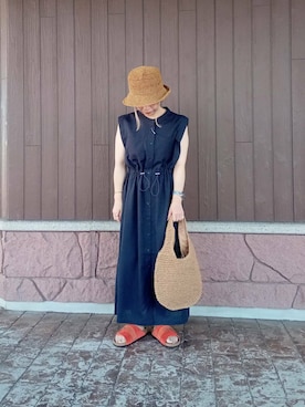 tanakaさん（レディース・150cm）の夏コーディネート