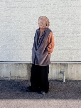 「SALOMON（サロモン）のSALOMON(サロモン)XA PRO 3D ユニセックス スニーカー/L41617400（スニーカー）」を使った、tanakaさん（レディース・150cm）の冬コーディネート