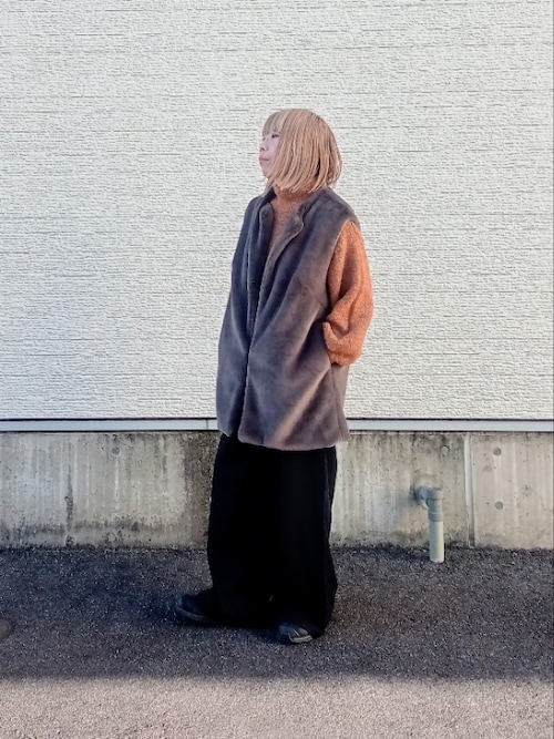 セール】フェイクファージレ（その他アウター）｜ITEMS URBANRESEARCH