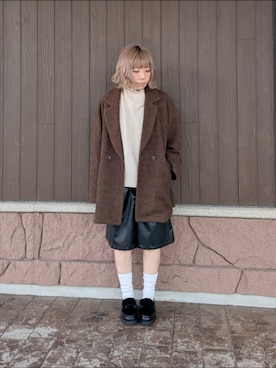 「スタッフコーデ」｜tanakaさん（レディース・150cm）の秋コーディネート